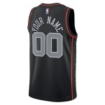Maillot NBA Detroit Pistons Personnalisable Nike 2023-24 City Edition Noir Swingman - Homme